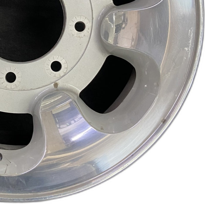 16" FORD F250SD PICKUP 99-00 16x7 SRW aluminum 6 D shaped holes Original OEM Wheel Rim