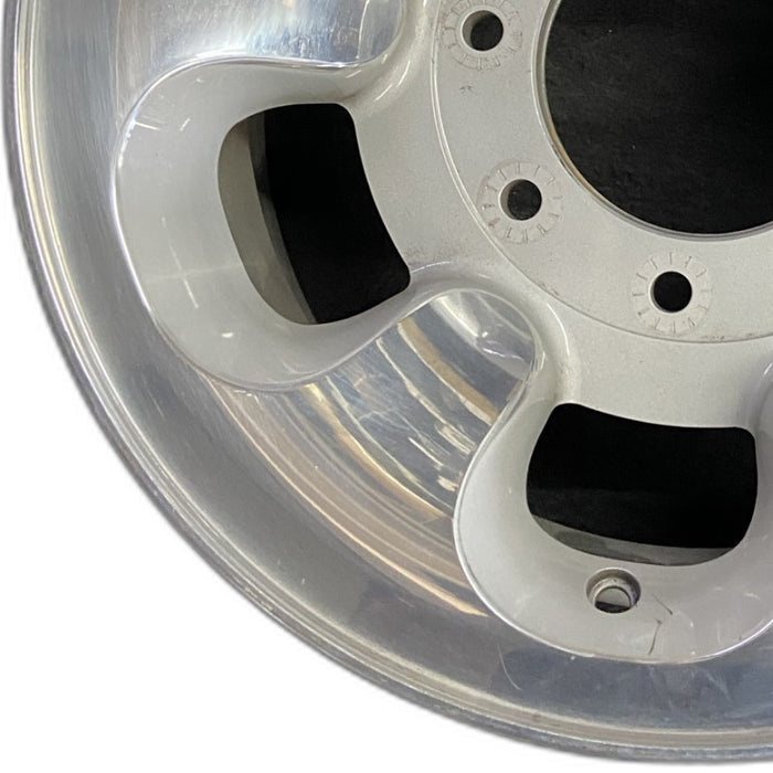 16" FORD F250SD PICKUP 99-00 16x7 SRW aluminum 6 D shaped holes Original OEM Wheel Rim