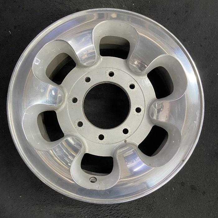 16" FORD F250SD PICKUP 99-00 16x7 SRW aluminum 6 D shaped holes Original OEM Wheel Rim