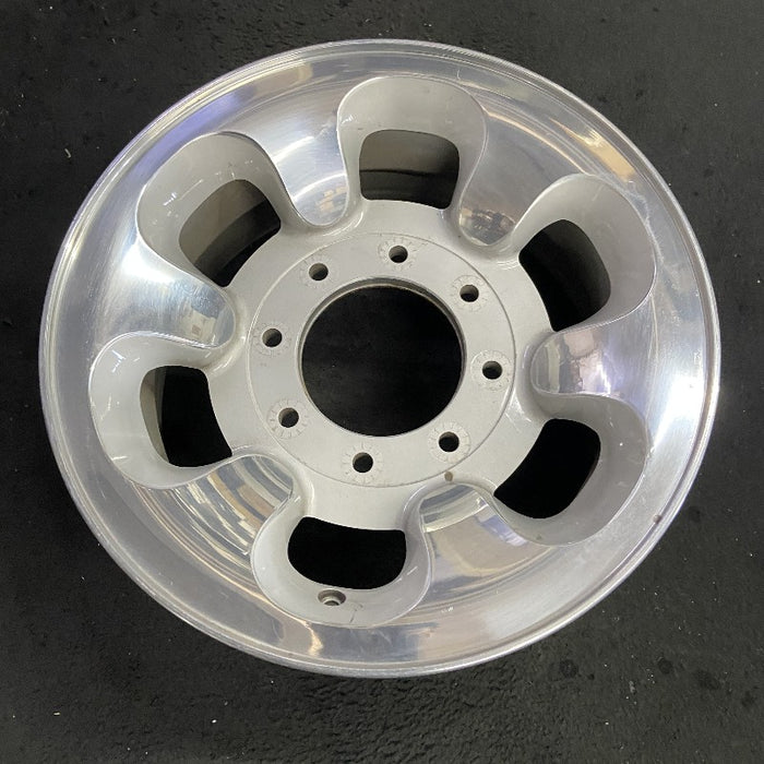 16" FORD F250SD PICKUP 99-00 16x7 SRW aluminum 6 D shaped holes Original OEM Wheel Rim