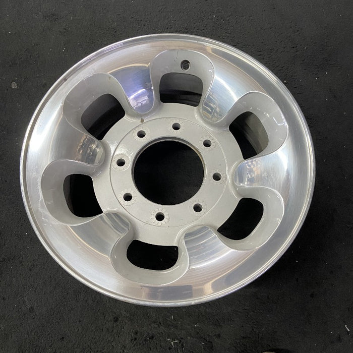 16" FORD F250SD PICKUP 99-00 16x7 SRW aluminum 6 D shaped holes Original OEM Wheel Rim