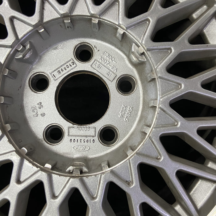 15" COUGAR 95-96 15x6.5 , 34 spoke Original OEM Wheel Rim - Back View