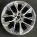 20" EDGE 15-16 20x8 , , , 5 Y spoke Original OEM Wheel Rim - Angle View