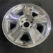 20" AVALANCHE 1500 09-10 20x8.5, 5 spoke, covered lug nuts, grooved spoke - Side Profile