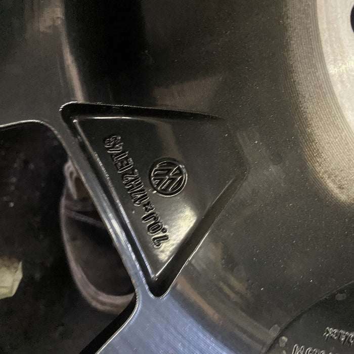 17" BEETLE 12 17x7 alloy black opt CZ8 Original OEM Wheel Rim