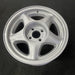 16" MUSTANG 91-93 16x7 , argent Original OEM Wheel Rim - Close-Up Detail