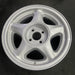 16" MUSTANG 91-93 16x7 , argent Original OEM Wheel Rim - Side Profile