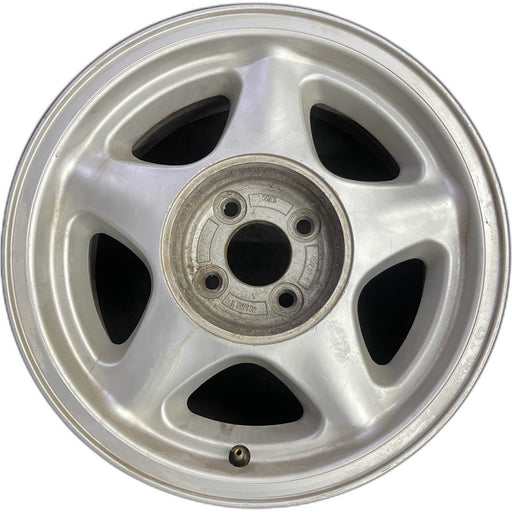16" MUSTANG 91-93 16x7 , argent Original OEM Wheel Rim - Front View