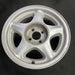 16" MUSTANG 91-93 16x7 , argent Original OEM Wheel Rim - Side Profile