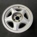 16" MUSTANG 91-93 16x7 , argent Original OEM Wheel Rim - Close-Up Detail