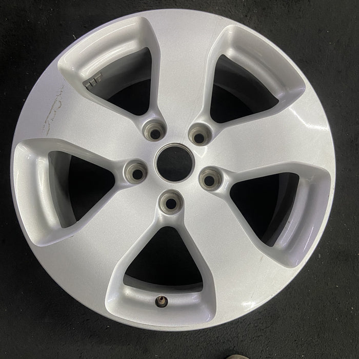 18" GRAND CHEROKEE 13 , 18x8, dark gray Original OEM Wheel Rim - Angle View
