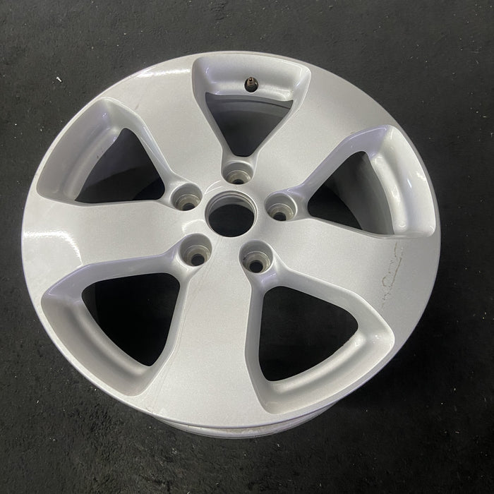 18" GRAND CHEROKEE 13 , 18x8, dark gray Original OEM Wheel Rim - Close-Up Detail