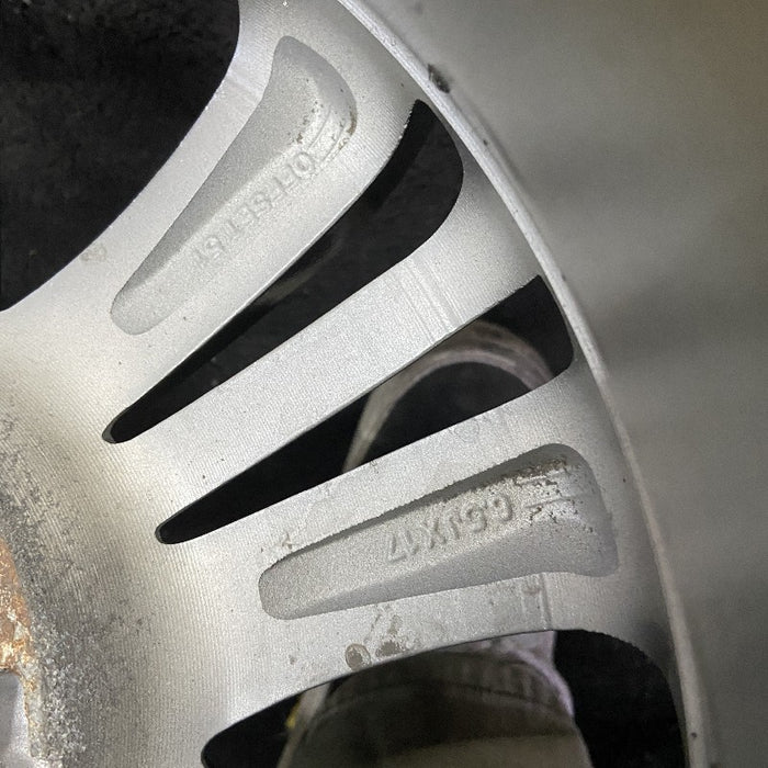 17" TUCSON 14-15 17x6.5 alloy 15 spoke Original OEM Wheel Rim