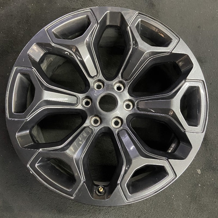 22" DODGE 1500 PICKUP 19 6 lug 22x9 opt WPZ 6 spoke Original OEM Wheel Rim - Front View