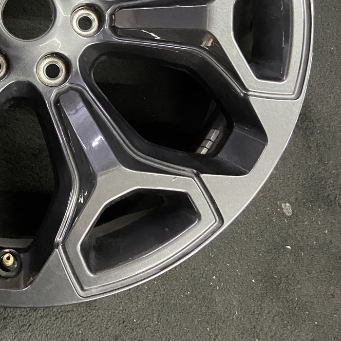 22" DODGE 1500 PICKUP 19 6 lug 22x9 opt WPZ 6 spoke Original OEM Wheel Rim - Back View