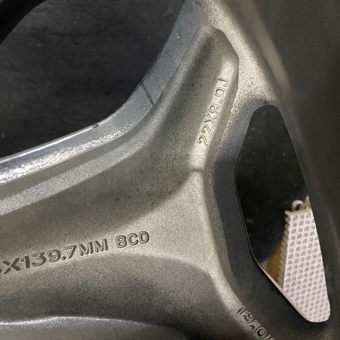 22" DODGE 1500 PICKUP 19 6 lug 22x9 opt WPZ 6 spoke Original OEM Wheel Rim