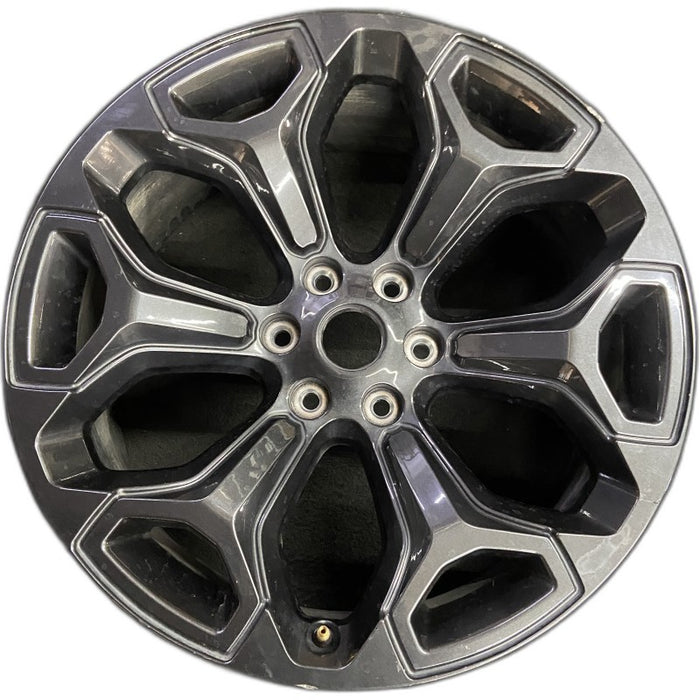 22" DODGE 1500 PICKUP 19 6 lug 22x9 opt WPZ 6 spoke Original OEM Wheel Rim - Front View