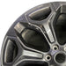 22" DODGE 1500 PICKUP 19 6 lug 22x9 opt WPZ 6 spoke Original OEM Wheel Rim - Angle View