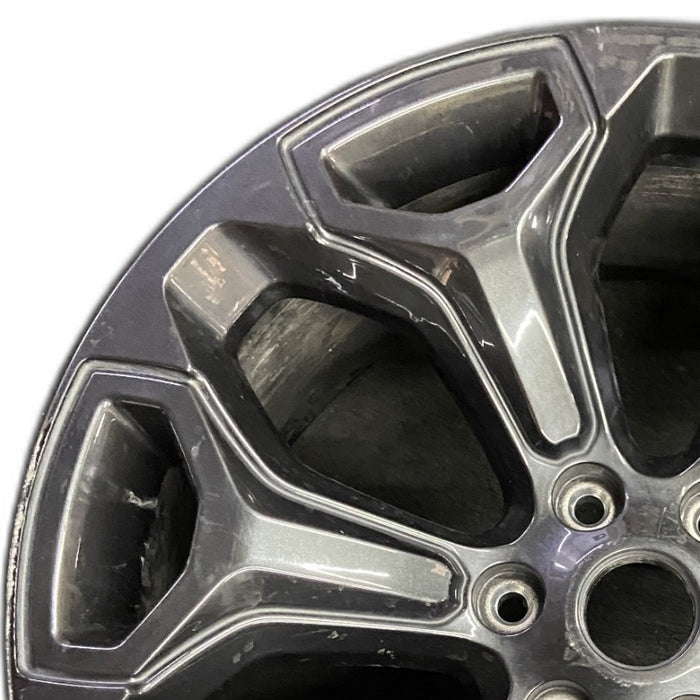 22" DODGE 1500 PICKUP 19 6 lug 22x9 opt WPZ 6 spoke Original OEM Wheel Rim - Angle View