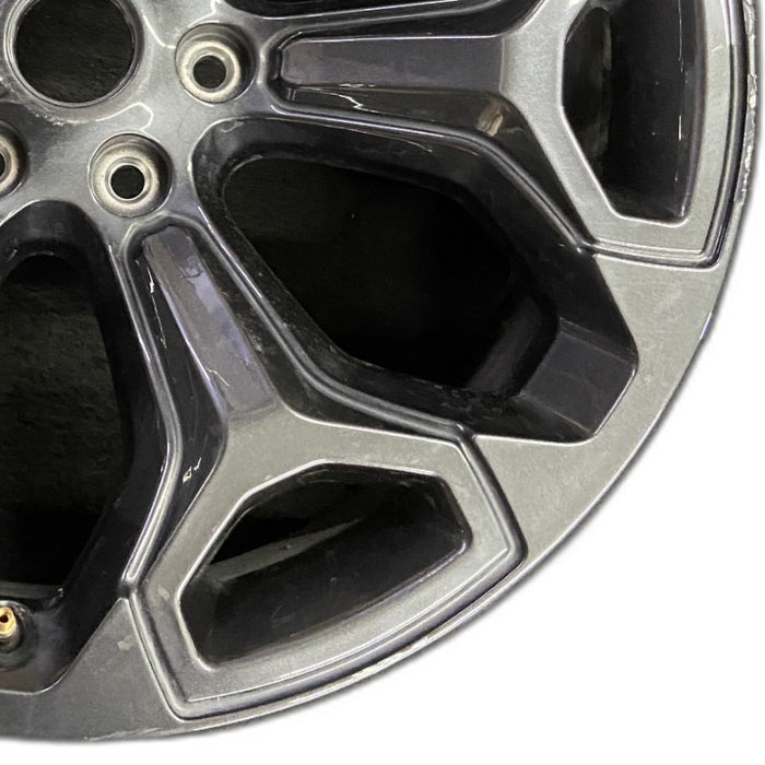 22" DODGE 1500 PICKUP 19 6 lug 22x9 opt WPZ 6 spoke Original OEM Wheel Rim - Close-Up Detail