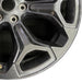 22" DODGE 1500 PICKUP 19 6 lug 22x9 opt WPZ 6 spoke Original OEM Wheel Rim - Close-Up Detail