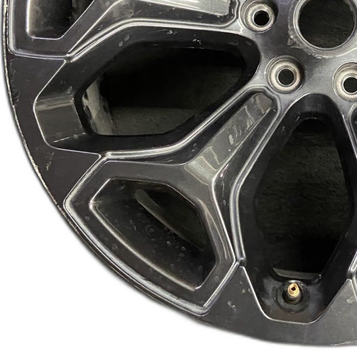 22" DODGE 1500 PICKUP 19 6 lug 22x9 opt WPZ 6 spoke Original OEM Wheel Rim - Back View