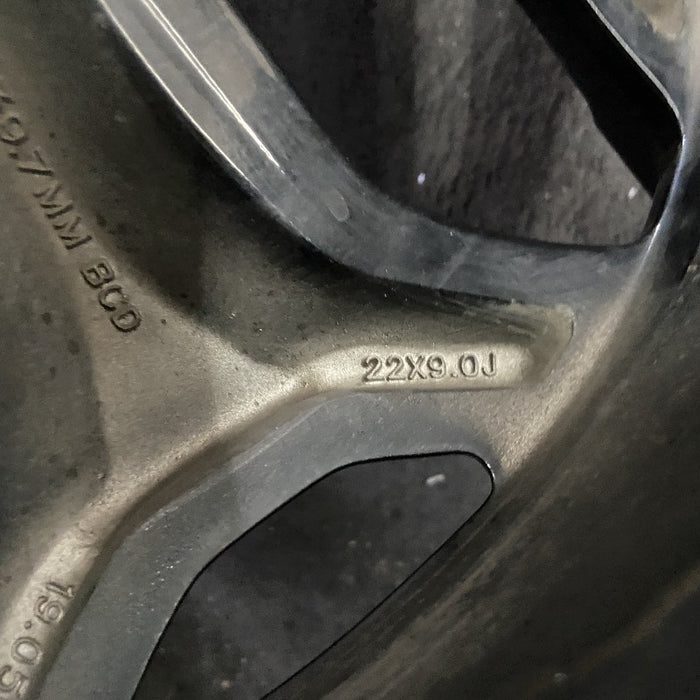 22" DODGE 1500 PICKUP 19 6 lug 22x9 opt WPZ 6 spoke Original OEM Wheel Rim - View 10