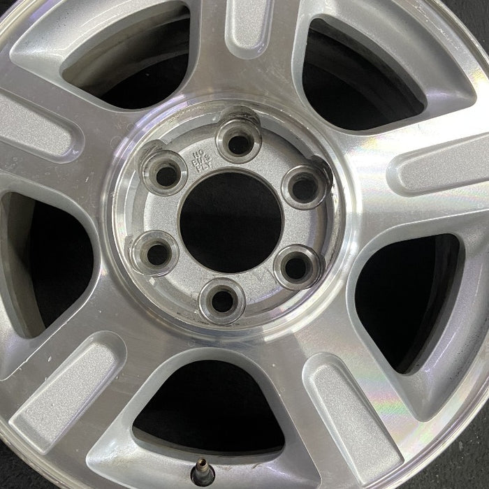 17" EXPEDITION 03 17x7.5 5 spoke aluminum inserts in spokes Original OEM Wheel Rim