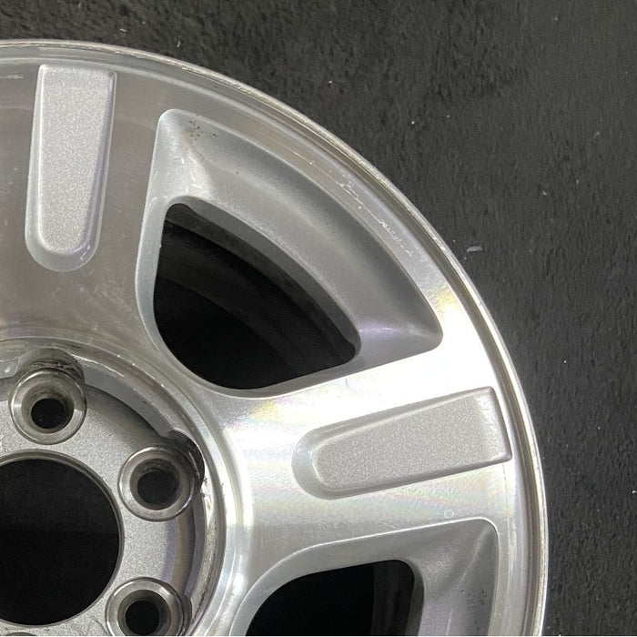 17" EXPEDITION 03 17x7.5 5 spoke aluminum inserts in spokes Original OEM Wheel Rim