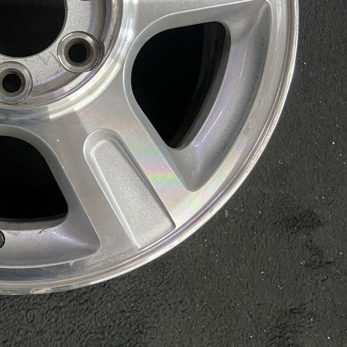 17" EXPEDITION 03 17x7.5 5 spoke aluminum inserts in spokes Original OEM Wheel Rim