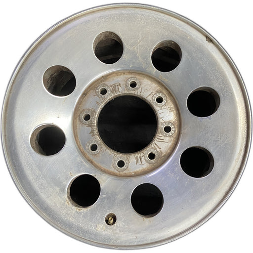 17" FORD F250SD PICKUP 05-07 17x7.5 , 8 round holes Original OEM Wheel Rim - Front View