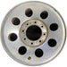 17" FORD F250SD PICKUP 05-07 17x7.5 , 8 round holes Original OEM Wheel Rim - Front View