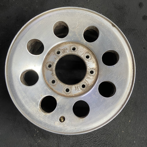 17" FORD F250SD PICKUP 05-07 17x7.5 , 8 round holes Original OEM Wheel Rim - Angle View