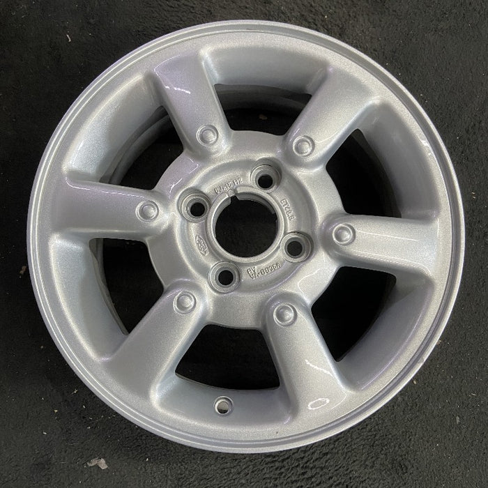 15" CONTOUR 98 15x6 aluminum 6 spoke Original OEM Wheel Rim