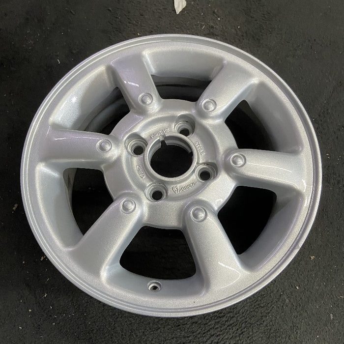 15" CONTOUR 98 15x6 aluminum 6 spoke Original OEM Wheel Rim