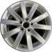 17" GOLF 10-11 Base, , 17x7 Original OEM Wheel Rim - Front View