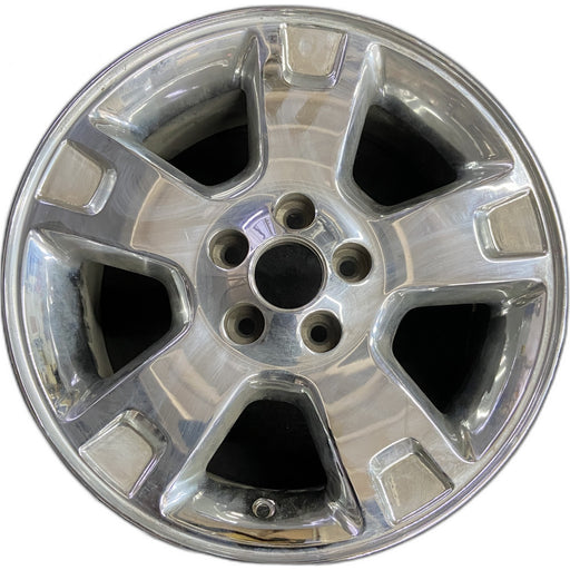 17" EXPLORER 02-03 4 Dr, exc. Sport Trac; 17x7.5, 5 spoke , machined face with - Front View