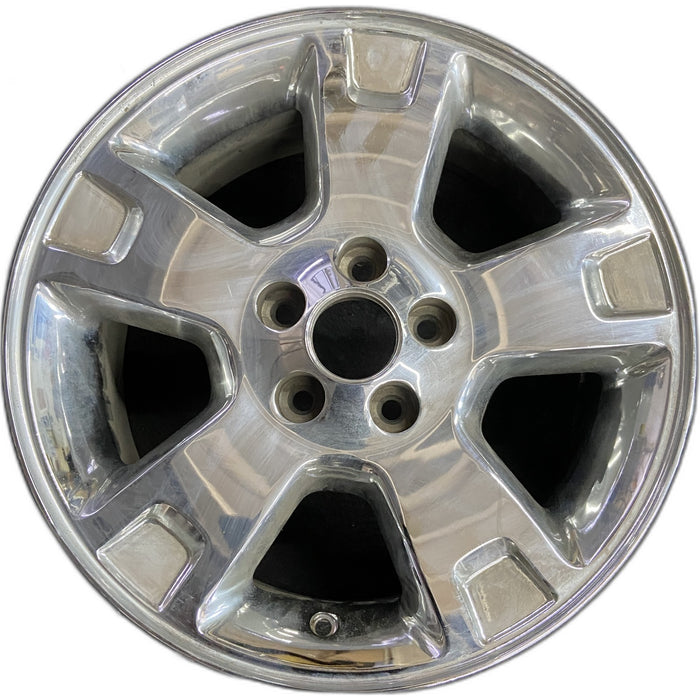 17" EXPLORER 02-03 4 Dr, exc. Sport Trac; 17x7.5, 5 spoke , machined face with - Front View