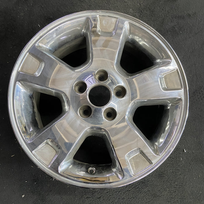 17" EXPLORER 02-03 4 Dr, exc. Sport Trac; 17x7.5, 5 spoke , machined face with - Angle View