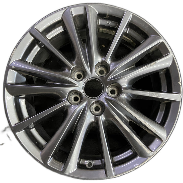 17" MAZDA CX-5 17-18 aluminum, 17x7 Original OEM Wheel Rim - Front View