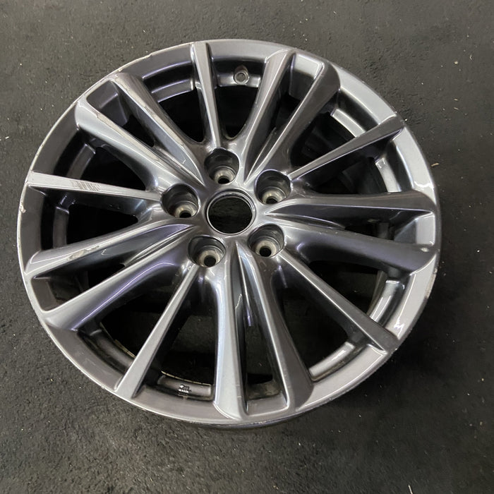 17" MAZDA CX-5 17-18 aluminum, 17x7 Original OEM Wheel Rim - Close-Up Detail
