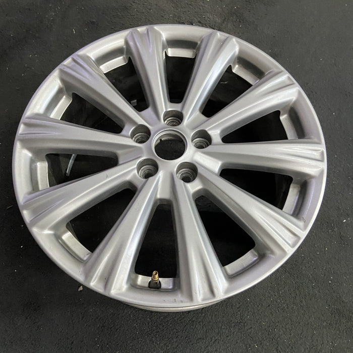 18" ESCAPE 17-18 18x7.5 , 10 spoke Original OEM Wheel Rim - Side Profile