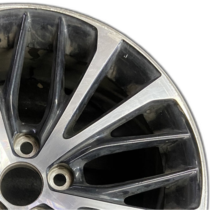 18" CAMRY 18-20 18x8 alloy 20 spoke silver black Original OEM Wheel Rim