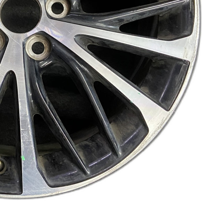 18" CAMRY 18-20 18x8 alloy 20 spoke silver black Original OEM Wheel Rim