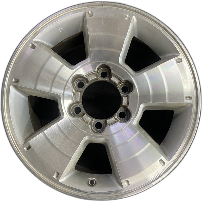 17" 4 RUNNER 03-09 17x7.5, 5 spoke Original OEM Wheel Rim - Front View