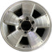 17" 4 RUNNER 03-09 17x7.5, 5 spoke Original OEM Wheel Rim - Front View