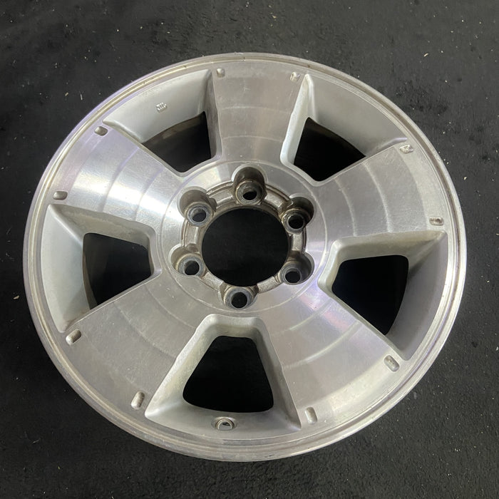 17" 4 RUNNER 03-09 17x7.5, 5 spoke Original OEM Wheel Rim - Side Profile