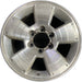 17" 4 RUNNER 03-09 17x7.5, 5 spoke Original OEM Wheel Rim - Front View