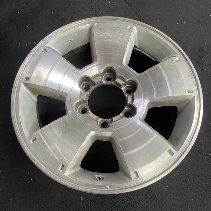 17" 4 RUNNER 03-09 17x7.5, 5 spoke Original OEM Wheel Rim - Side Profile