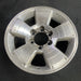 17" 4 RUNNER 03-09 17x7.5, 5 spoke Original OEM Wheel Rim - Side Profile